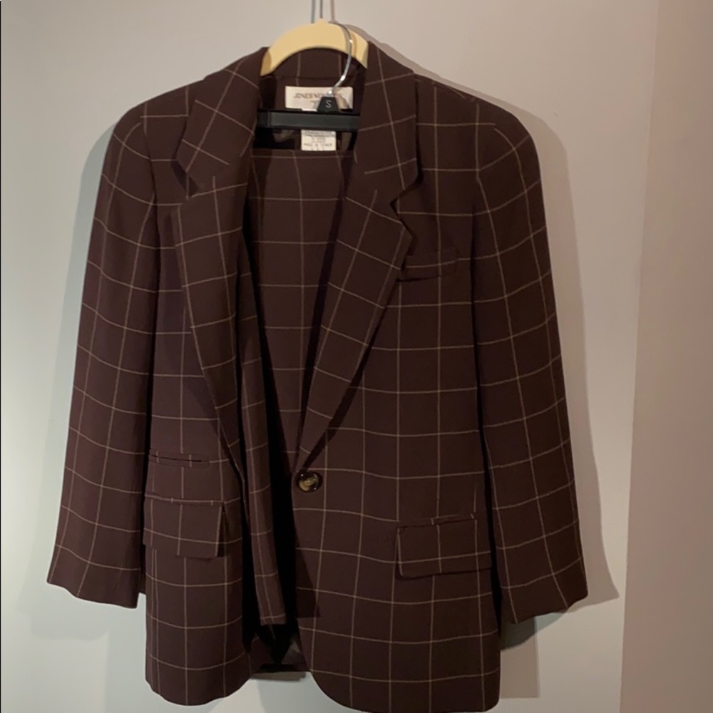 SolD!! Vintage Jones New York Skirt Set Sz 8P